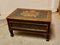 Folk Art European Painted Low Table with Drawer, 1900s 6