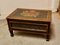 Folk Art European Painted Low Table with Drawer, 1900s, Image 6