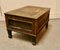 Folk Art European Painted Low Table with Drawer, 1900s 4