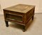 Folk Art European Painted Low Table with Drawer, 1900s, Image 4