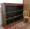 Large Folk Art Painted Open Bookcase, 1890, Image 2