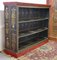 Large Folk Art Painted Open Bookcase, 1890 5