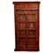 Anglo Indian Painted Doors in Original Frame, 1880 1
