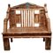 Banc d'Art Folklorique Anglo Artisanal, Inde, 1960 1