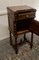 French Walnut Barleytwist Night Table, 1880s 5