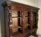 Large Walnut Open Bookcase with Lion Caryatid, Image 6