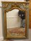 French Napoleon II Carved Gilt and Painted Console Mirror 6
