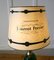 Laurent Perrier Champagne Advertising Table Lamp, 1960 3