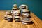Vintage Oak and Ash Ships Blocks, 1990s, Set of 24, Image 4