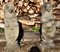 Large Sculptures of English Stone Heraldic Lions, 1960, Set of 2 4