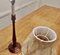 Lampada da tavolo in mogano tornito, 1960, Immagine 6