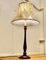 Turned Mahogany Table Lamp, 1960, Image 3