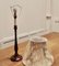 Lampada da tavolo in mogano tornito, 1960, Immagine 7