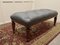 Large Deeply Buttoned Chesterfield Library Stool in Leather, 1870, Image 7