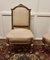 Antique French Gilt Salon Chairs, 1880, Set of 2, Image 2