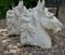 Large Horse Heads in Painted Cast Iron, 1960, Set of 2 7
