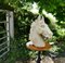 Large Horse Heads in Painted Cast Iron, 1960, Set of 2 9