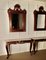 French Marble Top Console Tables with Mirrors, 1890, Set of 4, Image 15