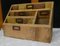 Industrial Desk Top Stationary Box with Letter Rack, 1960 8