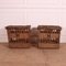 French Wicker Baskets, 1920s, Set of 2 5