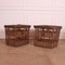 French Wicker Baskets, 1920s, Set of 2 1