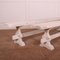 French Trestle Benches, 1890s, Set of 2, Image 2