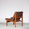 Chaise de Chasse + Ottomane par Torbjorn Afdal pour Bruksbo, Norway, 1960s, Set de 2 7