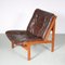 Hunting Chair + Ottoman by Torbjorn Afdal for Bruksbo, Norway, 1960s, Set of 2, Image 5