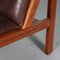Hunting Chair + Ottoman by Torbjorn Afdal for Bruksbo, Norway, 1960s, Set of 2, Image 12
