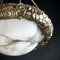Art Deco Hanging Lamp in Bronze with Alabaster Bowl, 1920s, Image 10