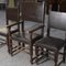 Vintage Chairs in Leatherette, 1930s, Set of 3, Image 6