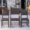 Vintage Chairs in Leatherette, 1930s, Set of 3 1