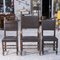 Vintage Chairs in Leatherette, 1930s, Set of 3, Image 1