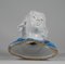 Escultura de niño de cerámica blanca y azul de Cigna Carlo Bellan, años 90, Imagen 8