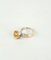 Ring aus 14 Karat Gold mit Orangen Citrin Stein 1