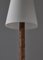 Lámpara de pie brutalista grande de gres hecha a mano atribuida a Sejer Ceramics, Dinamarca, años 60, Imagen 5