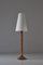 Large Brutalist Handmade Stoneware Floor Lamp attributed to Sejer Ceramics, Denmark, 1960s 3