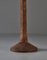 Lámpara de pie brutalista grande de gres hecha a mano atribuida a Sejer Ceramics, Dinamarca, años 60, Imagen 4