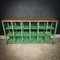 Industrial Green Shelf Cabinet 12