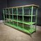 Industrial Green Shelf Cabinet 9