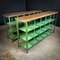 Industrial Green Shelf Cabinet 15