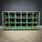 Industrial Green Shelf Cabinet 1