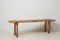 Antique Swedish Rustic Pine Bench 2