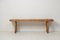 Antique Swedish Rustic Pine Bench 4