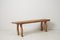 Antique Swedish Rustic Pine Bench 3