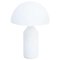 Large Atoll Table Lamp in Opaline Murano Glass by Vico Magistretti for Oluce 1