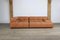 Cognac Leather Tufty Time Modular Sofa by Patricia Urquiola for B&b Italia, Set of 2 1