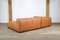 Cognac Leather Tufty Time Modular Sofa by Patricia Urquiola for B&b Italia, Set of 2, Image 10