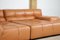 Cognac Leather Tufty Time Modular Sofa by Patricia Urquiola for B&b Italia, Set of 2 2