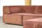 Trio Modular Sofa in Brown Teddy by Team Form Ag for Cor, 1970s, Set of 4 3